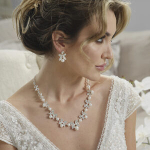 Bridal necklace jewelry set