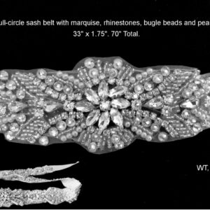 Bridal belt by first class