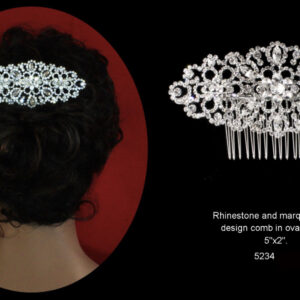 Bridal comb by first class