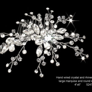 Bridal comb by first class