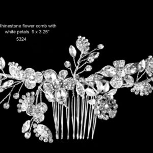 Bridal comb by first class