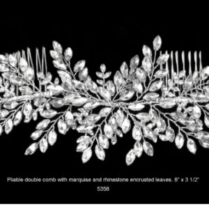 Bridal comb by first class