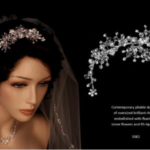 Bridal comb by first class bridal comtemporary pliable