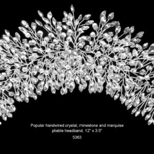 Bridal headband by first class 