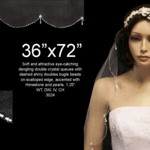 Rhinestone and pearls